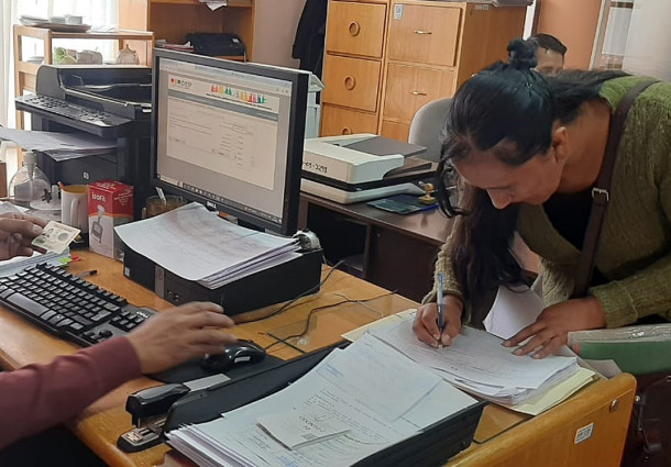 El TED Oruro agiliza la extensión del certificado de no militancia