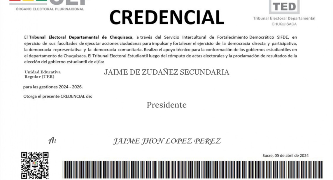 credencial