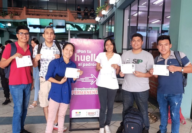 Serecí Santa Cruz: refuerzo al empadronamiento permanente registró a 14.772 personas en dos meses