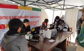 Serecí La Paz continúa el empadronamiento biométrico en 13 puntos de registro