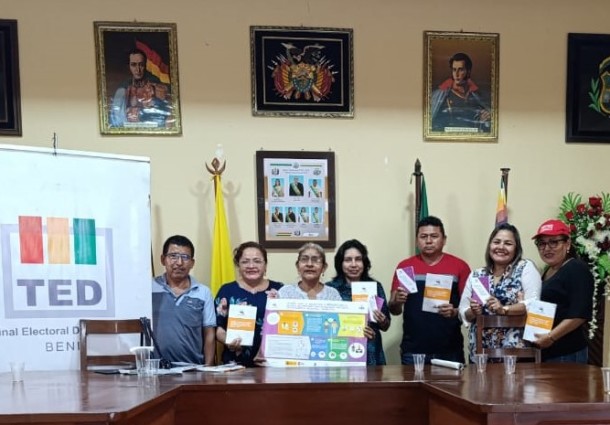 TED Beni desarrolla talleres sobre acoso y violencia política con concejales de la provincia Ballivián