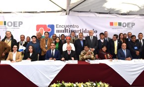 Tres Órganos del Estado y partidos políticos acuerdan emitir la “Declaración por la Democracia”