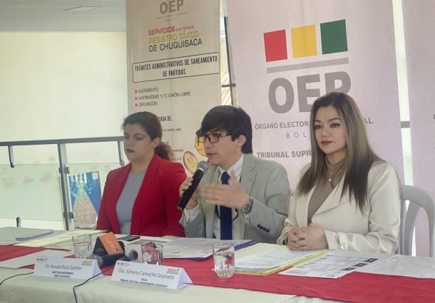 Inauguración del empadronamiento electoral biométrico masivo para las Elecciones Judiciales 2024