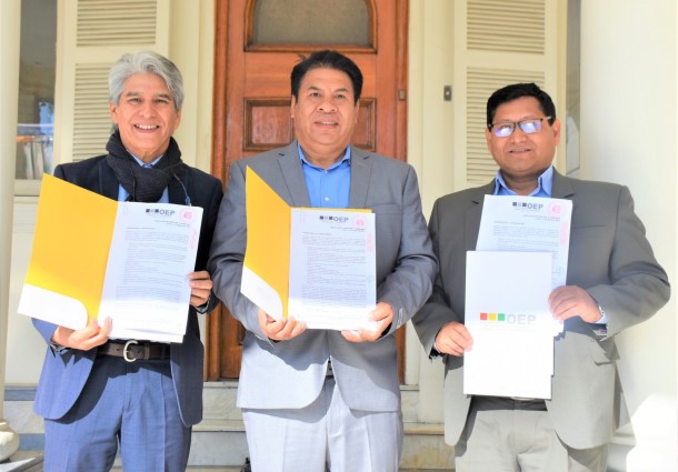 EL TSE entregó la resolución de personería jurídica a Nueva Generación Patriótica y se constituye en un nuevo partido político nacional.