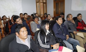 TED Chuquisaca socializa la distribución de escaños y delimitación de circunscripciones