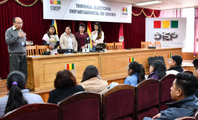 TED Oruro y Serecí realizan capacitaciones con miras a las Elecciones Generales 2025