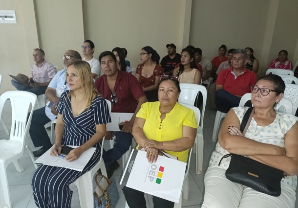 Beni: pueblos indígenas y representantes de la sociedad civil conocen la nueva cartografía del departamento