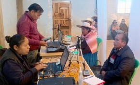 Centros de empadronamiento fijos y brigadas móviles son habilitados por Serecí Oruro