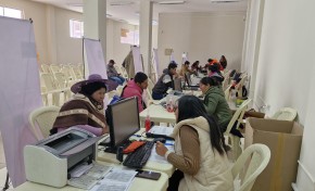 Concluye empadronamiento biométrico en Potosí con más de 44 mil registros