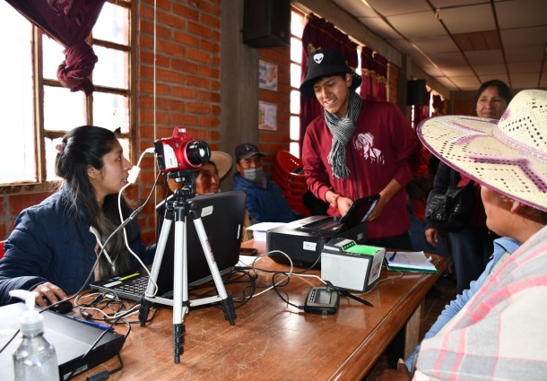 Empadronamiento masivo en Oruro registra más de 31 mil trámites
