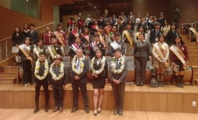 TED La Paz participa en la posesión de dos gobiernos estudiantiles de distritos educativos de La Paz y El Alto