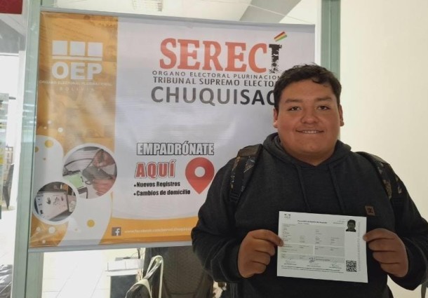 Chuquisaca: el empadronamiento biométrico masivo cierra con 29.703 registros