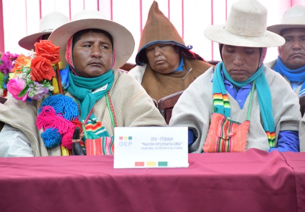 TED Oruro socializa a Nación Uru normativa para postular diputados en circunscripción especial