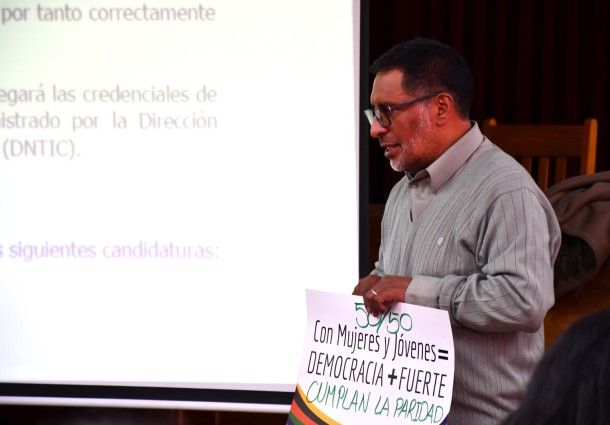 TED Oruro recibe a Foro Amupei para socializar la paridad y alternancia en candidaturas