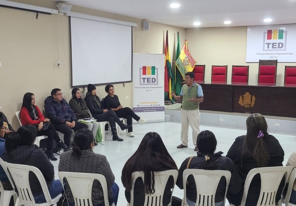 TED Beni inicia capacitación de facilitadores y coordinadores de notarios para las Elecciones Generales 2025