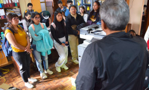 Estudiantes de la UMSS visitan el TED Cochabamba en el marco del tour educativo “Re-conociendo experiencias y acciones educativas”
