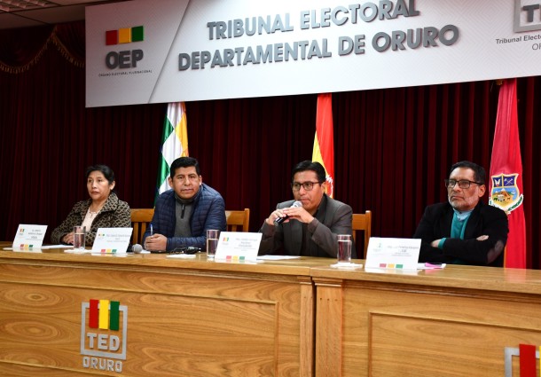TED Oruro realiza el Primer Diálogo Departamental con instituciones de la sociedad civil