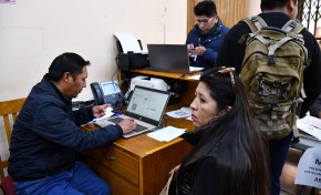 TED Oruro rehabilitó a 982 ciudadanos en el Padrón Electoral Biométrico