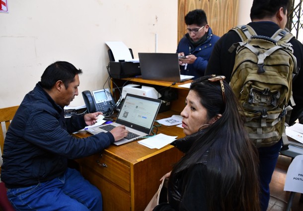TED Oruro rehabilitó a 982 ciudadanos en el Padrón Electoral Biométrico