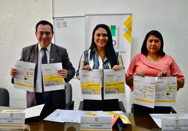 TED Santa Cruz admite la rehabilitación de 3.747 ciudadanos en el Padrón Electoral para las Elecciones Generales 2025