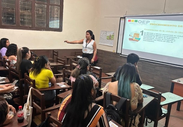 TED Santa Cruz concluye la capacitación a notarias y notarios electorales en la ciudad capital