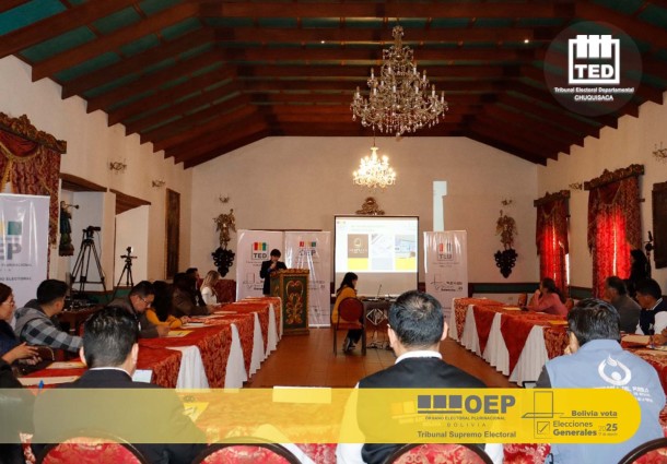 Chuquisaca: Segundo Diálogo Departamental Electoral abordó el Sirepre y el cómputo oficial