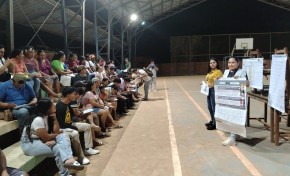 Brigada móvil de información electoral recorre comunidades del área rural del Beni