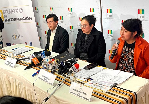 TED Cochabamba habilita puntos fijos y brigadas móviles de información electoral en el eje metropolitano