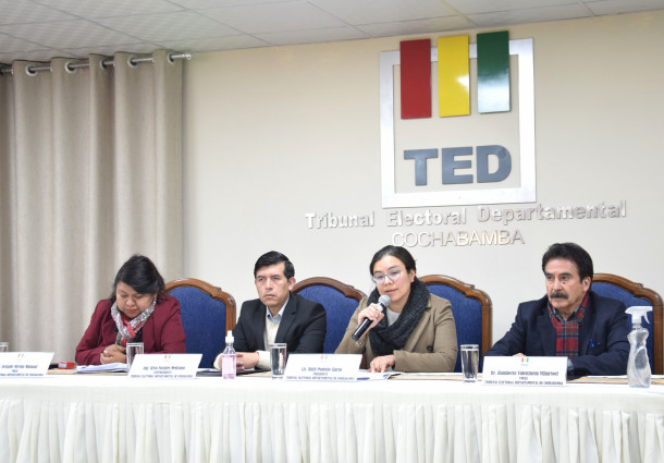 Tribunal Electoral de Cochabamba sortea a más de 38 mil juradas y jurados para las Elecciones Generales