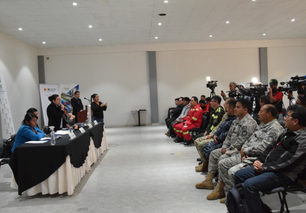 TED Cochabamba presenta el Centro Departamental de Logística y el Centro Departamental de Cómputo instalado en Tiquipaya
