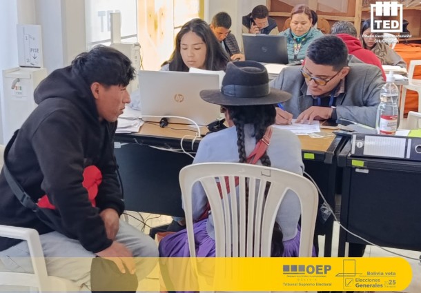 TED Chuquisaca: De 24.881 inhabilitados solo 536 presentaron sus reclamos