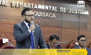 TED Chuquisaca socializa el proceso de Elecciones Generales 2025 con juezas y jueces electorales del departamento