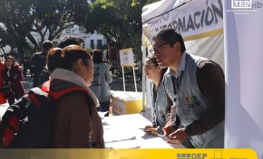 Comienza la cuenta regresiva: TED Chuquisaca despliega puntos de información electoral