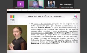 TSE impulsa curso para fortalecer y potenciar la participación política de mujeres candidatas en las Elecciones Generales 2025