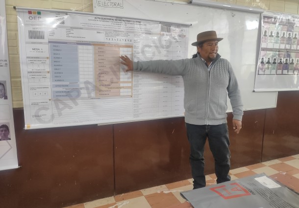 Elecciones Generales 2025:  TED La Paz capacita a más de mil notarias y notarios electorales del área rural