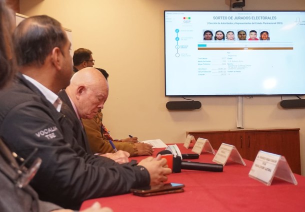7.362 bolivianos en el exterior fueron sorteados como jurados electorales para las Elecciones Generales 2025
