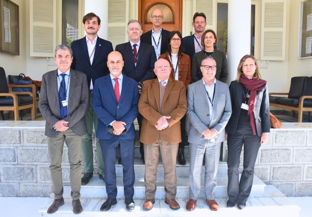 Elecciones Generales 2025: El Presidente del TSE recibe a Misión de Observación Electoral de la Unión Europea.