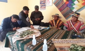 TED Oruro y Nación Originaria Jakisa firman acuerdo para garantizar elecciones del 17 de agosto