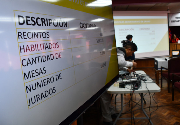 TED Oruro designa a más de 10 mil jurados para Elecciones Generales 2025