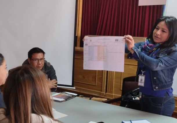 TED Oruro enfoca la capacitación en el correcto llenado de actas electorales