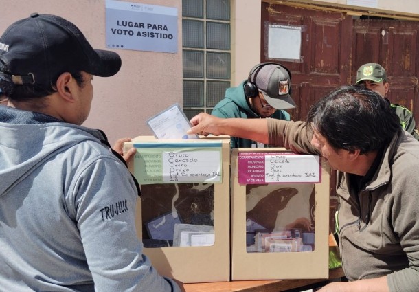 Oruro tiene más de 363 mil votantes habilitados para las Elecciones Generales