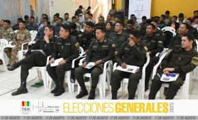 TED Pando capacita sobre cadena de custodia a oficiales de las Fuerzas Armadas y Policía