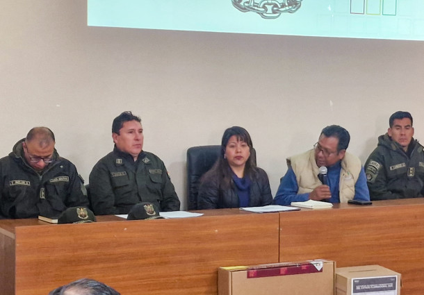 TED Potosí capacita a policías en el manejo y resguardo del material electoral
