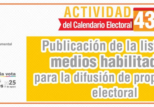 TED Santa Cruz: 298 medios se encuentran habilitados para la difusión de propaganda electoral pagada