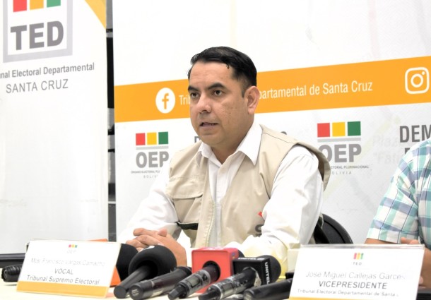 Elecciones Generales 2025: Con 2.071.967 electores, Santa Cruz es el departamento con el padrón más numeroso de Bolivia