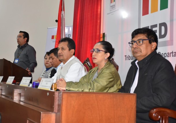 TED Tarija sorteó a 10.884 ciudadanos que cumplirán función de juradas y jurados