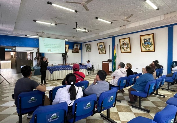 TED Tarija lleva a cabo diálogos informativos sobre las Elecciones Generales 2025 en provincias