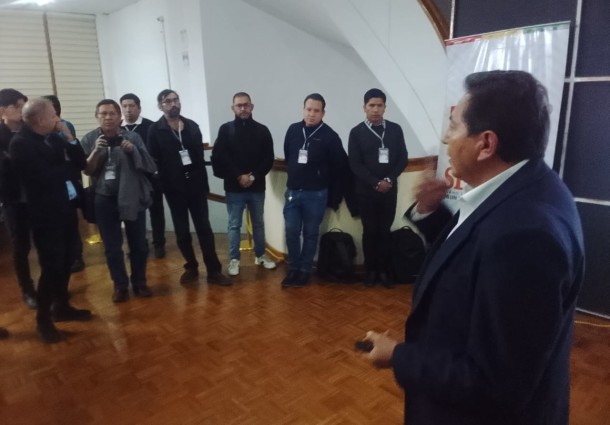 Delegados de organizaciones políticas supervisan el segundo simulacro del Sirepre