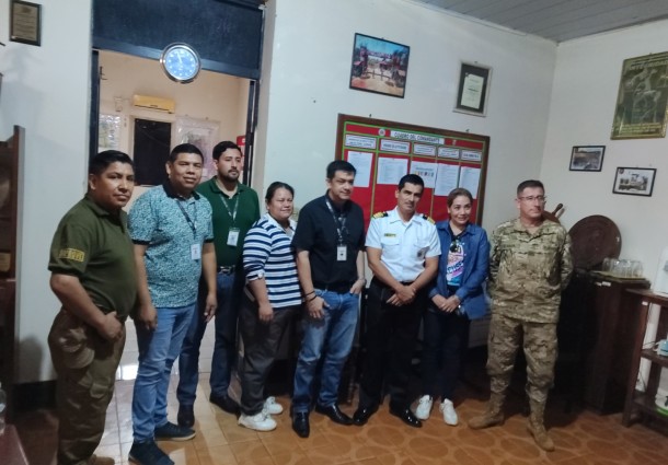 TED Beni coordina con Fuerzas Armadas y Policía la custodia del material electoral en Riberalta