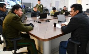 TED Oruro y Policía Boliviana refuerzan coordinación para garantizar la cadena de custodia electoral